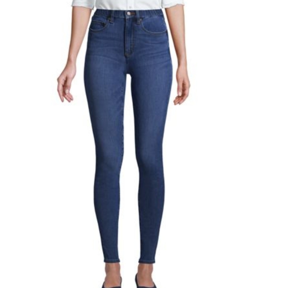 Lands' End Hi-Rise Stretch Jeggings Size 10, New With Tags